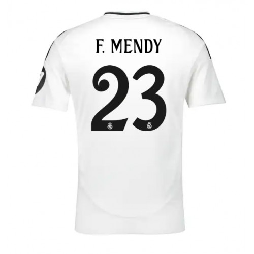 Moški Nogometni dresi Real Madrid Ferland Mendy #23 Domači 2024-25 Kratek Rokav